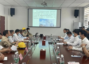 鹰潭市市长张子建来好博(中国)体育智能科技股份有限公司网站贵溪公司检查指导安全生产工作